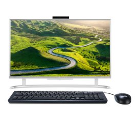 Acer Aspire AC22-760 Intel® Core™ i3 i3-6100U 54,6 cm (21.5") 1920 x 1080 Pixel 4 GB DDR4-SDRAM 500 GB HDD PC All-in-one Windows 10 Home Argento