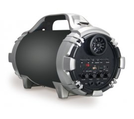 Conceptronic MASSIMO01B portable/party speaker Nero, Argento 20 W