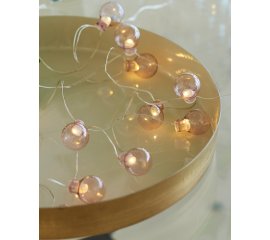 Sirius Home Io Ghirlanda di luci decorative Rosa, Argento, Trasparente 20 lampada(e) LED