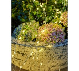 Sirius Home Maggie Ghirlanda di luci decorative Argento, Trasparente 125 lampada(e) LED