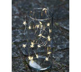 Sirius Home Trille star Ghirlanda di luci decorative Rame, Argento 20 lampada(e) LED