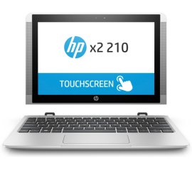 HP x2 210 G2 Ibrido (2 in 1) 25,6 cm (10.1") Touch screen WXGA Intel Atom® x5-Z8350 4 GB DDR3L-SDRAM 64 GB Flash Wi-Fi 5 (802.11ac) Windows 10 Pro Argento
