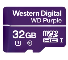 Western Digital Purple 32 GB MicroSDHC Classe 10