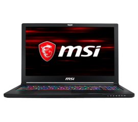 MSI Gaming GS63 8RD-003IT Stealth Computer portatile 39,6 cm (15.6") Full HD Intel® Core™ i7 i7-8750H 16 GB DDR4-SDRAM 1,26 TB HDD+SSD NVIDIA® GeForce® GTX 1050 Ti Windows 10 Home Nero