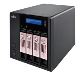 Fujitsu CELVIN NAS Q805 Tower Collegamento ethernet LAN Nero J1900
