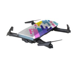 TEKK Selfie & Fly 4 rotori Quadrirotore 2 MP 1280 x 720 Pixel 500 mAh Multicolore