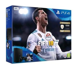 SONY PLAYSTATION 4 PS4 500GB E CHASSIS + FIFA 18 U
