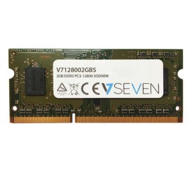 V7 V7128002GBS memoria 2 GB 1 x 2 GB DDR3 1600 MHz