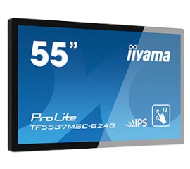 iiyama ProLite TF5537MSC-B2AG Monitor PC 139,7 cm (55") 1920 x 1080 Pixel Full HD LED Touch screen Tavolo Nero