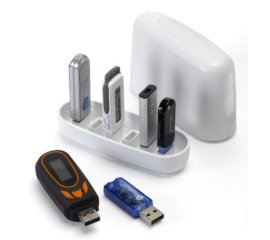 Exponent 47001 custodia penna USB Bianco