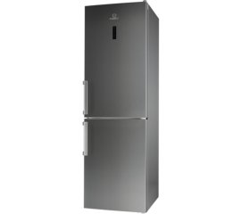 Indesit LI8 FF2O X H frigorifero con congelatore Libera installazione 301 L Grigio, Stainless steel