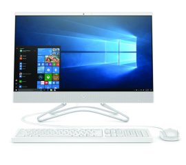 HP 24 -f0002nl Intel® Core™ i5 i5-8250U 60,5 cm (23.8") 1920 x 1080 Pixel PC All-in-one 4 GB DDR4-SDRAM 1 TB HDD Windows 10 Home Wi-Fi 5 (802.11ac) Bianco