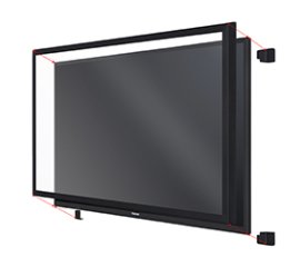 Toshiba TOUCH-43-10P-IR rivestimento per touch screen 109,2 cm (43") Multi-touch USB