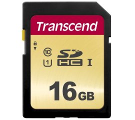 Transcend 16GB, UHS-I, SD SDHC Classe 10
