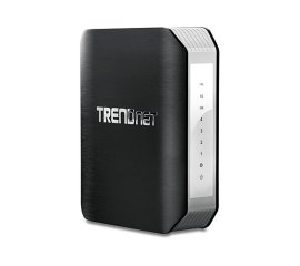 Trendnet TEW-818DRU router wireless Gigabit Ethernet Dual-band (2.4 GHz/5 GHz) Nero, Argento