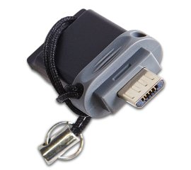 Verbatim Dual - Memoria USB da 16 GB - USB-A / Micro B - Nero