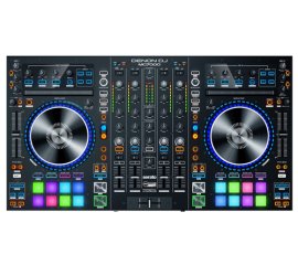 Denon MC7000 controller per DJ 4 canali Nero