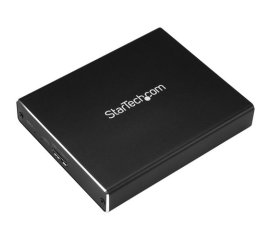StarTech.com Box Esterno USB 3.1 (10Gbit/s) a 2 Slot - Enclosure M.2 NGFF SSD SATA - RAID
