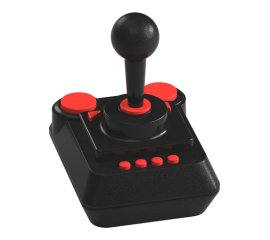 Retro-Bit Controller The C64 Joystick Nero, Rosso PC