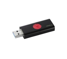 Kingston Technology DataTraveler 106 unità flash USB 128 GB USB tipo A 3.2 Gen 1 (3.1 Gen 1) Nero, Rosso