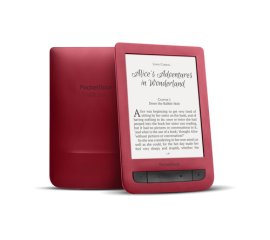 PocketBook Touch Lux 3 lettore e-book Touch screen 4 GB Wi-Fi Rosso