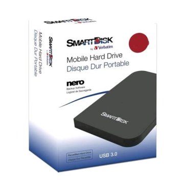 VERBATIM SMARTDISK HDD ESTERNO 500GB FORMATO 2.5" 5.400rpm USB 3.0