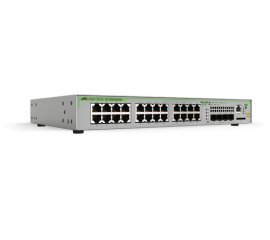 Allied Telesis GS970M Gestito L3 Gigabit Ethernet (10/100/1000) Supporto Power over Ethernet (PoE) 1U Grigio