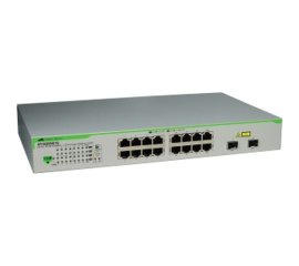 Allied Telesis AT-GS950/16PS-50 Gestito Gigabit Ethernet (10/100/1000) Supporto Power over Ethernet (PoE) Grigio