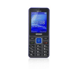 Brondi brio 6,1 cm (2.4") 69 g Nero, Blu Telefono di livello base