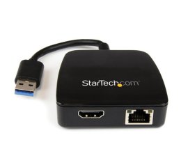 StarTech.com Mini Stazione Docking USB 3.0 a HDMI e Ethernet Gigabit - USB3.0 a NIC Gbe/HDMI e Ethernet 2 in 1