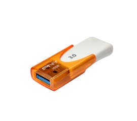 PNY Attaché 4 3.0 16GB unità flash USB USB tipo A 3.2 Gen 1 (3.1 Gen 1) Arancione, Bianco