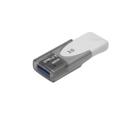 PNY ATTACHE 4 unità flash USB 256 GB USB tipo A 3.2 Gen 1 (3.1 Gen 1) Grigio, Bianco
