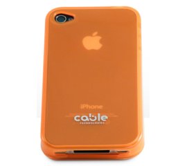 Cable Technologies iGlossy per iPhone 4 custodia per cellulare Arancione