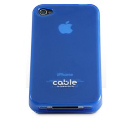 Cable Technologies iGlossy per iPhone4 custodia per cellulare Blu