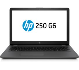 HP 250 G6 Intel® Core™ i3 i3-7020U Computer portatile 39,6 cm (15.6") HD 4 GB DDR4-SDRAM 500 GB HDD Wi-Fi 5 (802.11ac) FreeDOS Nero