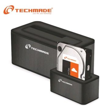 TECHMADE TM-GDPD02 DOCKING STATION FORMATO 3.5"/2.5" SATA III USB 3.0