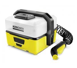Kärcher Mobile Outdoor Cleaner OC 3 idropulitrice Compatta Elettrico 120 l/h Nero, Bianco, Giallo