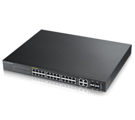 Zyxel GS2210-24LP Gestito L2 Gigabit Ethernet (10/100/1000) Supporto Power over Ethernet (PoE) 1U Nero