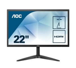 AOC B1 22B1HS Monitor PC 54,6 cm (21.5") 1920 x 1080 Pixel Full HD LED Nero