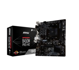 MSI B450M PRO-M2 AMD B450 Socket AM4 micro ATX