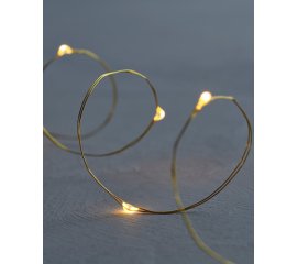 Sirius Home 30783 illuminazione decorativa Ghirlanda di luci decorative Oro 40 lampada(e) LED