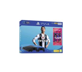 SONY PS4 500GB F CHASSIS BLACK + FIFA 19 + 2 DUALS