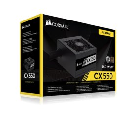 Corsair CX550 alimentatore per computer 550 W 24-pin ATX ATX Nero