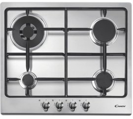 Candy PGC640SWX Stainless steel Da incasso 60 cm Gas 4 Fornello(i)
