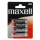 Maxell 4 x AA Batteria monouso Stilo AA Zinco-Carbonio 2
