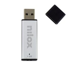 Nilox U2NIL1BL002 unità flash USB 1 GB USB tipo A 2.0 Argento