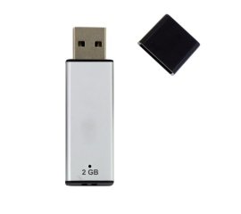 Nilox U2NIL2PPL002 unità flash USB 2 GB USB tipo A 2.0 Argento