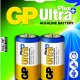 GP Batteries Ultra Plus Alkaline C Batteria monouso Alcalino 2