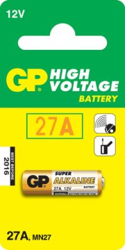 GP Batteries High Voltage 27A Batteria monouso Alcalino