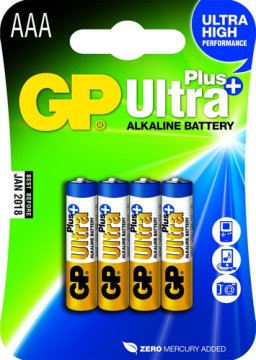GP Batteries Ultra Plus Alkaline AAA Batteria monouso Mini Stilo AAA Alcalino